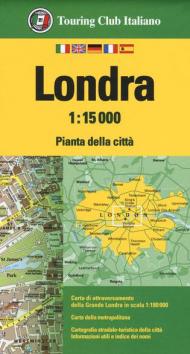 Londra 1:15.000. Pianta della città