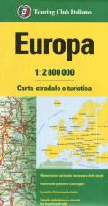 Europa 1:2.800.000. Carta stradale e turistica