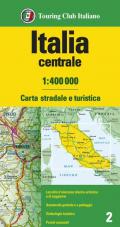 Italia centrale 1:400.000. Carta stradale e turistica