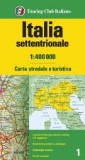 Italia settentrionale 1:400.000. Carta stradale e turistica