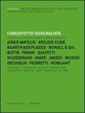 L'architetto generalista