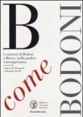 B come Bodoni. I caratteri di Bodoni a Brera e nella grafica contemporanea