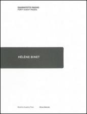 Hélène Binet. Ediz. italiana e inglese