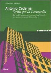 Scritti per la Lombardia