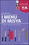 I menu di Misya. Le migliori ricette per tutte le occasioni