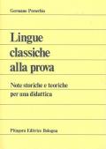 Lingue classiche alla prova