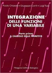 Integrazione delle funzioni di una variabile: 1