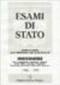 Esame di Stato per l'abilitazione alla professione di ingegnere