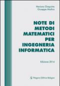 Note di analisi matematica. Funzioni di una variabile