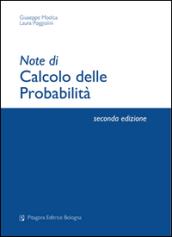 Note di calcolo delle probabilità