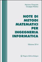 Note di metodi matematici per ingegneria informatica