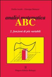 Analisi matematica ABC. Funzioni di una variabile: 2