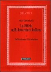 La Bibbia nella letteratura italiana. 1.Dall'Illuminismo al decadentismo