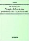 Filosofia della religione fra ermeneutica e postmodernità