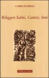 Rileggere salmi, cantici, inni