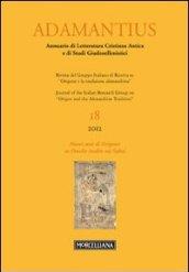 Adamantius. Notiziario del Gruppo italiano di ricerca su «Origene e la tradizione alessandrina». 18.L'apocrifo di Giovanni nel quadro dello gnosticismo primitivo