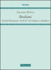 Realismi. Nicolai Hartmann «al di là» di realismo e idealismo