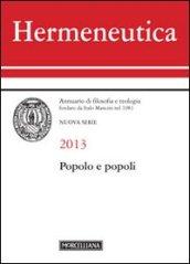 Hermeneutica. Annuario di filosofia e teologia (2013). Popolo e popoli
