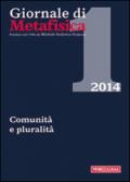 Giornale di metafisica (2014). 1.Comunità e pluralità