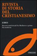 Rivista di storia del cristianesimo (2015)
