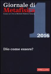 Giornale di metafisica (2016)