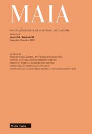 Maia. Rivista di letterature classiche (2018). Vol. 3