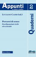 Percorsi di senso. Fra dimensione civile ed ecclesiale