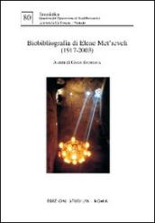 Biobibliografia di Elene Met'Reveli (1917-2003)