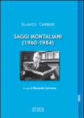Saggi montaliani (1960-1984)