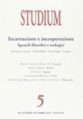 Studium (2014). 5.Incarnazione e incorporazione