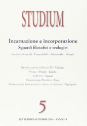 Studium (2014). 5.Incarnazione e incorporazione