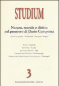 Studium (2015). 3.Natura, morale, diritto nel pensiero di Dario Composta