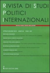 Rivista di studi politici internazionali (2016)