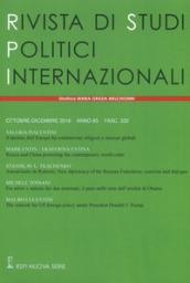 Rivista di studi politici internazionali (2016): 4