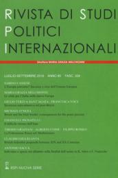 Rivista di studi politici internazionali (2018). Vol. 3