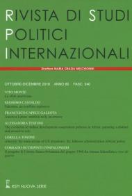 Rivista di studi politici internazionali (2018). Vol. 4