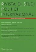 Rivista di studi politici internazionali (2019). Vol. 2