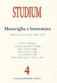 Studium (2019). Vol. 4: Meraviglia e letteratura.