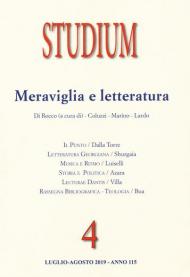 Studium (2019). Vol. 4: Meraviglia e letteratura.