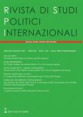 Rivista di studi politici internazionali (2021). Vol. 1