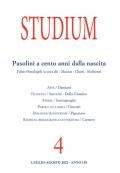 Studium (2022). Vol. 4: Pasolini a cento anni dalla nascita.