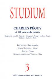 Studium (2023). Vol. 3: Charles Pèguy. A 150 anni dalla nascita