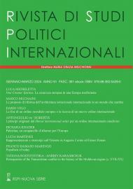 Rivista di studi politici internazionali (2024). Vol. 1