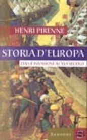 Storia d'Europa dalle invasioni al XVI secolo