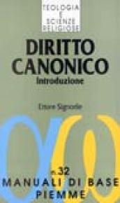 Diritto canonico. Introduzione