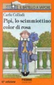 Pipì, lo scimmiottino color di rosa