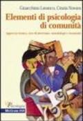 Elementi di psicologia di comunità. Approcci teorici, aree di intervento, metodologie e strumenti