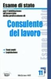 Consulente del lavoro. Esame di Stato