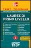 Lauree di primo livello