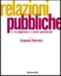 Relazioni pubbliche. 2.Le competenze e i servizi specializzati